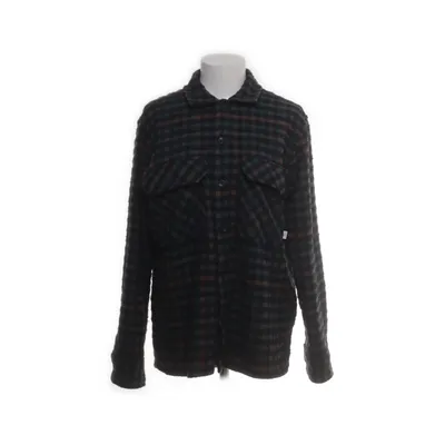 Flanellskjorta (Grön, Grå, Flerfärgad) från Woodbird Akryl, Alpackaull, Bomull, Polyester, Ull