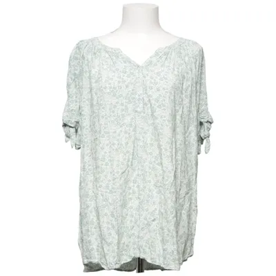 Top (Groen, Wit) van Isolde Viscose