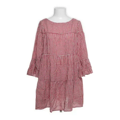 Jurk (Rood, Wit) van Zara Woman Lyocell, Polyester, Viscose