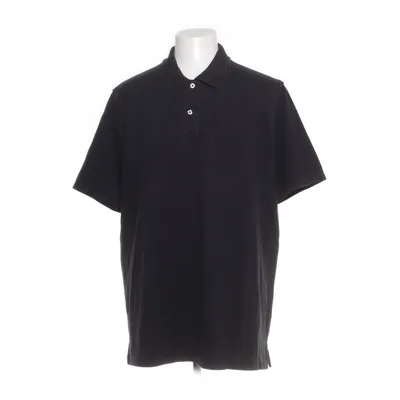 Poloshirt (Zwart) van Lands' End Katoen, Elastaan