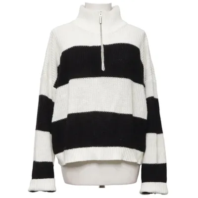 Sweater (Black, White) from Brave Soul Acrylic
