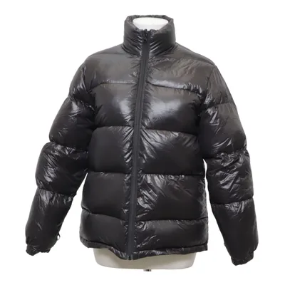 Daunenjacke (Schwarz) von Never Denim Daune, Feder, Polyamid