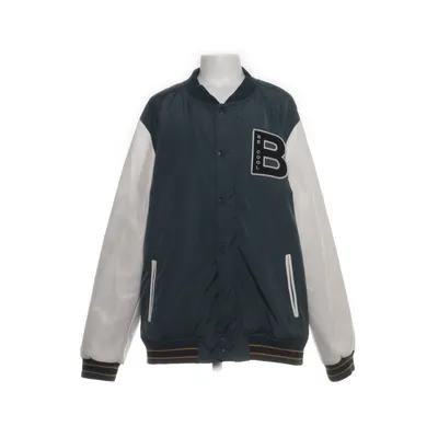 Bomber jacket (Green, White) from Jonas Nielsen Polyester, Polyurethane