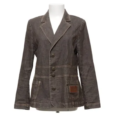 Denim jacket (Brown) from Ted Nicol Cotton, Elastane, Polyester