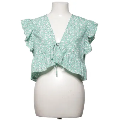 Omlottopp (Grön, Vit, Flerfärgad) från Shein Elastan, Polyester