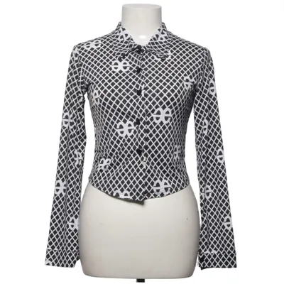 Blouse (Black, White) from Jus de Pom