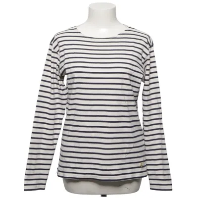 T-shirt à manches longues (Blanc, Bleu) de Armor Lux Coton