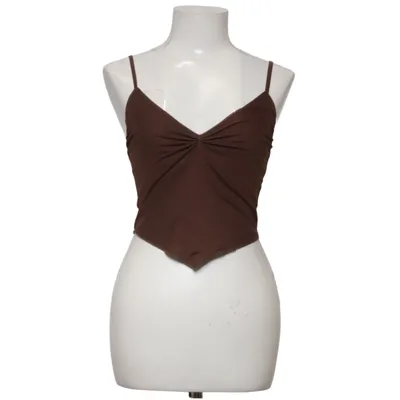 Topp (Brun) från Bik Bok Elastan, Polyester