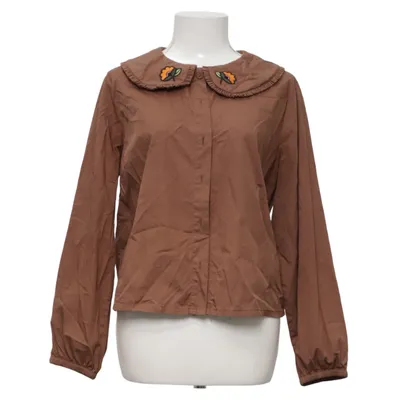 Blouse (Brown) from Lucy & Yak Organic cotton