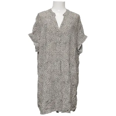 Klänning (Beige, Flerfärgad) från H&M+ Viskos