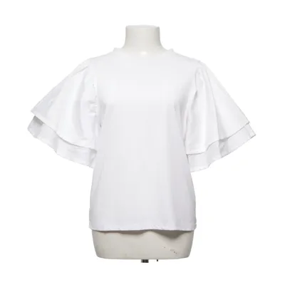 Haut (Blanc) de Object Coton, Polyester, Tencel