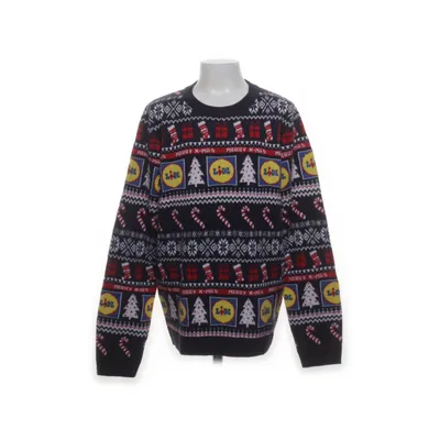 Julesweater (Blå, Flerfarvet) fra Pepperts Akryl