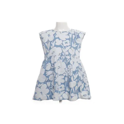 Jurk (Wit, Blauw) van Marimekko x Uniqlo Katoen