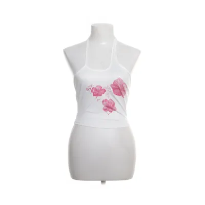Haut dos-nu (Blanc) Polyester