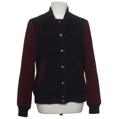 Veste universitaire (Bleu, Rouge) de Campus Acrylique, Cachemire, Coton, Polyamide, Polyester, Laine