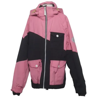 Skijakke (Sort, Pink) fra Colour Wear Polyamid, Polyester