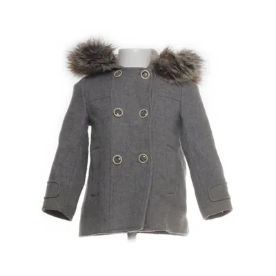 Vinterjakke (Grå) fra Zara Girls Soft Collection Polyamid, Uld
