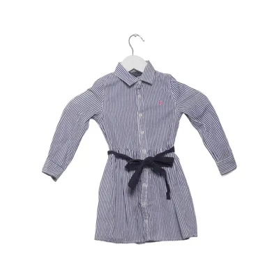 Shirt dress (Blue, White) from Polo Ralph Lauren Cotton