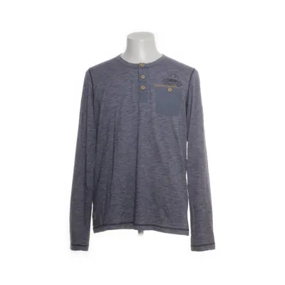 Henley T-shirt (Blå) fra Carisma Bomuld, Polyester
