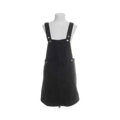 Hängselklänning (Svart) från Mango Denim Bomull