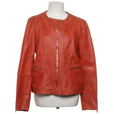 Veste (Orange) de Trussardi Jeans Cuir, Coton, Polyester