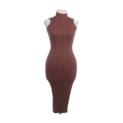 Dress (Brown) from Missguided Viscose, Polyester