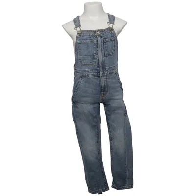 Hängselbyxor (Blå) från &Denim by H&M Bomull, Elastan