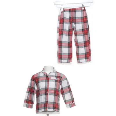 Pyjama (Rood, Meerkleurig) van Lindex Katoen, Gerecycled polyester