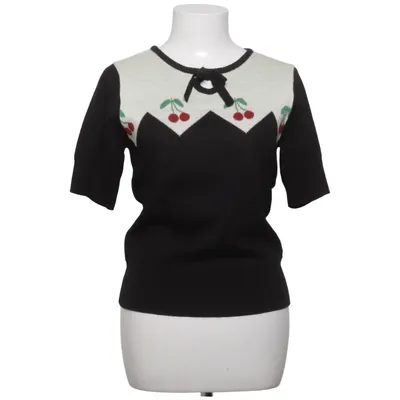 Topp (Svart, Vit, Röd, Grön) från Hell Bunny Akryl, Ull