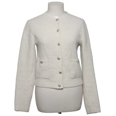 Cardigan (Hvid) fra Holly & Whyte by Lindex Akryl, Elastan, Polyester, Uld