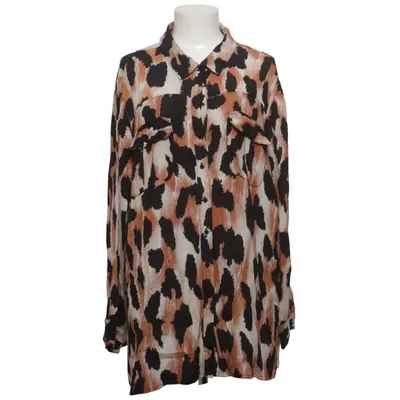 Blus (Brun, Svart, Flerfärgad) från Zizzi Viskos