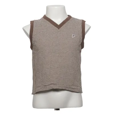 Slipover (Brun, Beige) fra Polarn O. Pyret Bomuld