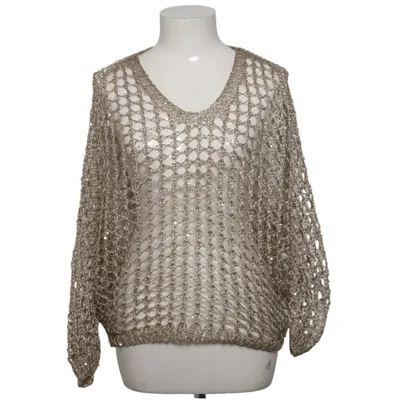 Pull-over (Beige) de Mossimo Fibre métallique, Polyester
