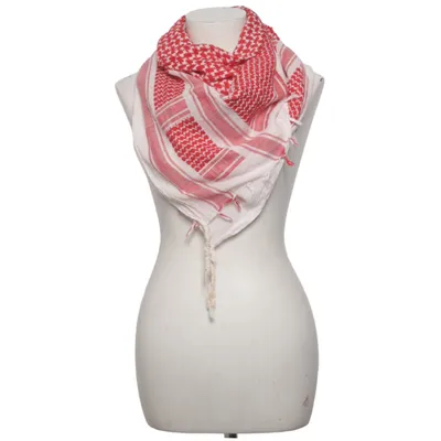 Shawl (Red, White)
