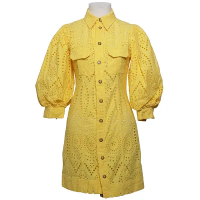 Shirt dress (Yellow) from Ganni Cotton
