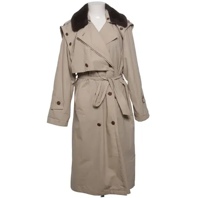Trenchcoat (Beige) fra Danwear Acetat, Akryl, Bomuld, Polyamid, Polyester