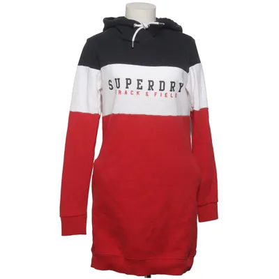 Huvtröja (Svart, Vit, Röd) från Superdry Track & Field Polyester