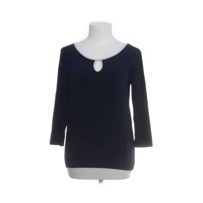 Blouse (Blue, White) from Angelle Milan Elastane, Polyester