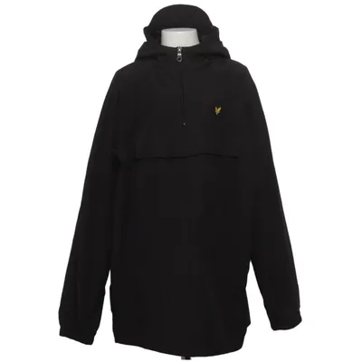 Anorak (Black) from Lyle & Scott Junior Cotton, Polyamide, Polyester