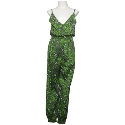 Jumpsuit (Grün, Weiß, Schwarz) von M&Co Polyester