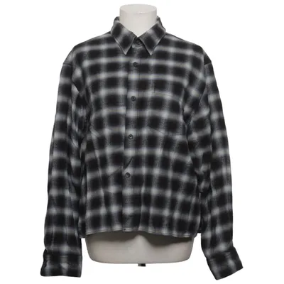 Flanellskjorta (Svart, Vit, Blå) från Uniqlo Bomull