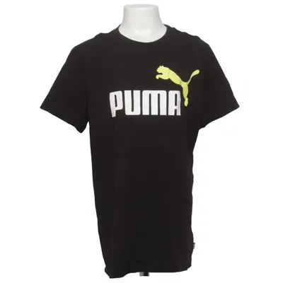 T-shirt (Noir, Blanc, Jaune) de Puma Coton, Polyester