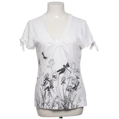 T-shirt (White, Black) from Flash Cotton