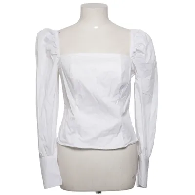 Top (Wit) van Tina Maria x NA-KD Katoen, Elastaan, Polyamide