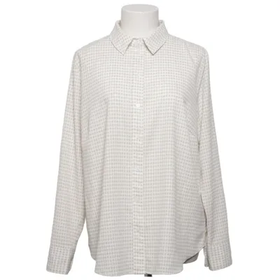 Shirt (Beige, Meerkleurig) van H&M Modern Classic Polyester