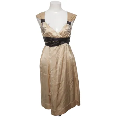 Robe (Beige, Noir) de Twin Set Simona Barbieri Soie