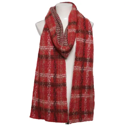 Scarf (Red, Brown, White) from Carven
