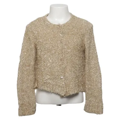 Cardigan (Or, Blanc) de Monnalisa Fibre métallique, Polyamide