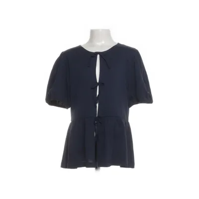 Peplum top (Blauw) van Gina Tricot Katoen