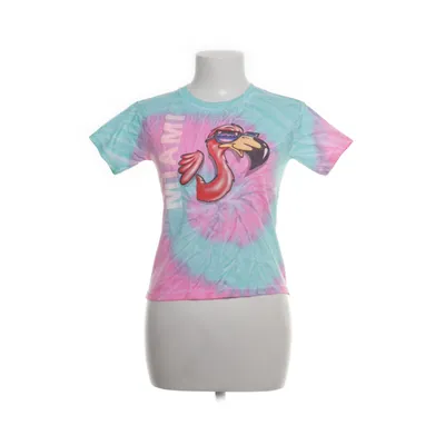 T-shirt (Roze, Groen, Wit) van Colortone Katoen